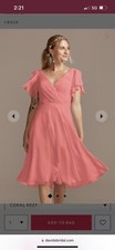 Davids bridal coral for sale  Burlington