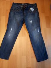Jeans blau pailletten gebraucht kaufen  Übach-Palenberg
