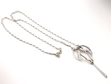 Sterling silver necklace for sale  LIVINGSTON