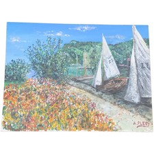 Impressionist marina boating for sale  Cleveland