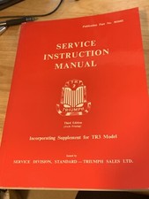 Service instruction manual for sale  Boise