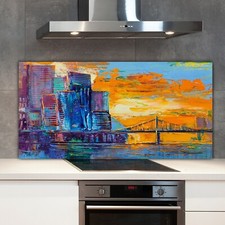 Kitchen splashback toughened for sale  Shipping to Ireland