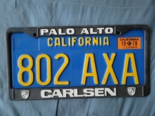Carlsen porsche license for sale  Richmond