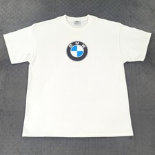 Camiseta BMW Lifestyle Vintage Anos 90 Logotipo Branca Manga Curta Masculina Extra Grande Fabricada nos EUA comprar usado Camiseta BMW Lifestyle Vintage Anos 90 Logotipo Branca Manga Curta Masculina Extra Grande Fabricada nos EUA comprar usado  Enviando para Brazil