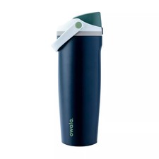 Garrafa de água Owala 30 oz FreeSip Sway aço inoxidável - Navy Nights comprar usado  Enviando para Brazil