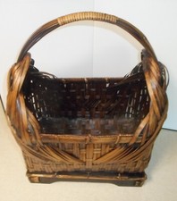 rectangular basket bamboo for sale  Utica