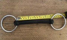 Rubber snaffle bit for sale  DERBY