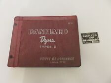 Catalogue panhard dyna d'occasion  Buchy