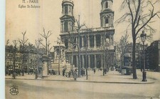 Paris church sulpice d'occasion  Expédié en Belgium