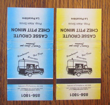 Food truck matchbook d'occasion  Expédié en Belgium