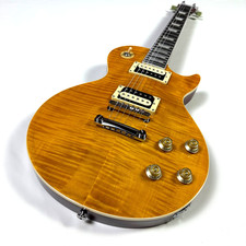 Usado, Guitarra elétrica padrão amarelo transparente logotipo barra escala jacarandá comprar usado  Enviando para Brazil