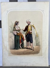 Lithographie orientaliste cost d'occasion  Vannes