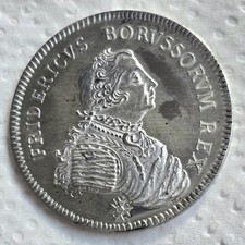 Silbermedaille 925er friedrich gebraucht kaufen  Guben