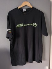 Camiseta promocional Call of Duty Modern Warfare 2 Game. Raro! Tamanho L. Xbox 360 comprar usado  Enviando para Brazil