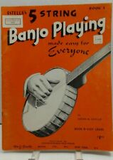 Estella string banjo for sale  Romulus