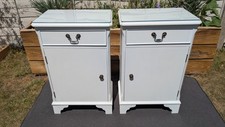Pair painted bedside for sale  RINGWOOD