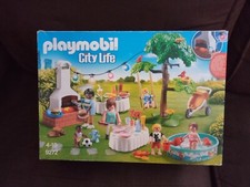 Playmobil famille barbecue d'occasion  Auvers-sur-Oise