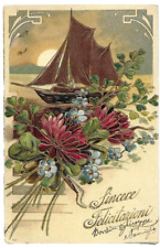 Cartolina liberty sincere usato  Trieste