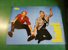 Doppio poster righeira usato  Bologna