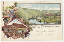 Litho gruss mundelsheim gebraucht kaufen  Großerlach
