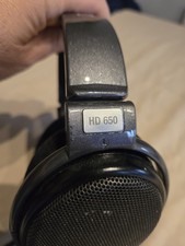 Sennheiser 650 black for sale  EPPING