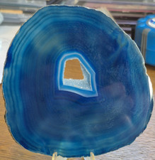 Blue agate slice for sale Blue agate slice for sale  HUNTINGDON