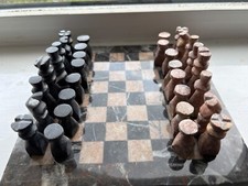 Quartz chess set for sale  PRESTON