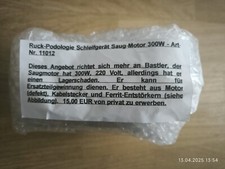 Ruck podologie schleifgerät gebraucht kaufen  Kappeln