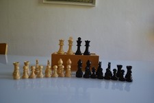 Vintage wooden chess d'occasion  Expédié en Belgium