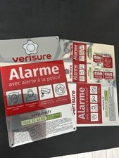 Autocollants plaque verisure d'occasion  France