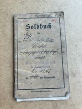 Riginal soldbuch 107 gebraucht kaufen  Rochlitz