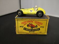 W717-MATCHBOX LESNEY No52A MASERATI 4CLT RACER COM CAIXA comprar usado  Enviando para Brazil