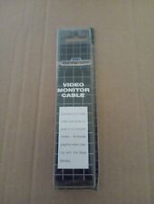 Cabo de Monitor Sega Genesis VÍDEO AV RCA 1990 Pacote Original Apenas Vintage  comprar usado  Enviando para Brazil