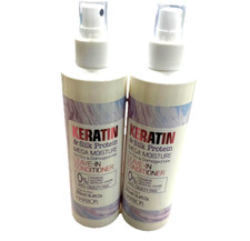 2 PACOTES- CONDICIONADOR LEAVE-IN MEGA HIDRATANTE PROTEÍNA DE SEDA E QUERATINA 8,4 OZ cada NOVO comprar usado  Enviando para Brazil