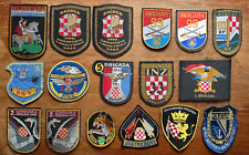 Kroatien lot 17aufnäher gebraucht kaufen  Loxstedt