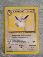 Pokémon karte knuddeluff gebraucht kaufen  Dinslaken