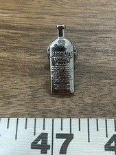 Broche promocional Absolute Vodka tom prata garrafa chapéu jaqueta gravata lapela usado bom comprar usado  Enviando para Brazil