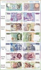 Poster cartamoneta lira usato  Ladispoli