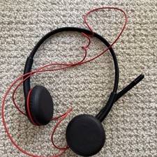 Fone de Ouvido Poly C3225T Blackwire Binaural On Ear Com Fio com Cancelamento de Ruído Microfone comprar usado  Enviando para Brazil