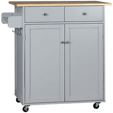 Homcom rolling kitchen for sale  Shipping to Ireland