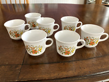 Xícaras de chá/café vintage Corelle, padrão floral de verão indiano, conjunto com 7 comprar usado  Enviando para Brazil