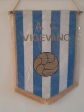 CALCIO  GAGLIARDETTO  Pennant  bellissimo originale  campo A.C. VIGEVANO Anni'70 comprar usado  Enviando para Brazil