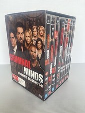 Criminal Minds Complete Seasons 1 - 8 DVD box set - TV crime - lançamento 2013, usado comprar usado  Enviando para Brazil