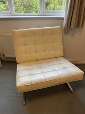 Cream leather futon for sale Cream leather futon for sale  NORTHWOOD
