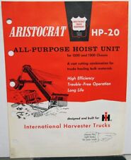 1964 aristocrat hoist for sale  Holts Summit