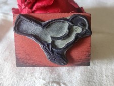 Tampon ancien oiseau d'occasion  Senozan