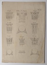 Dessins chapiteaux joseph d'occasion  Paris XVII