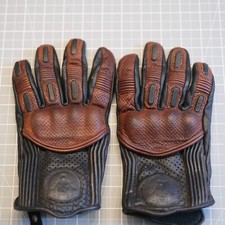Luvas Predator forradas de seda Goldtop - Motocicleta Return of the Cafe Racer - Pequenas comprar usado  Enviando para Brazil