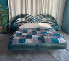 Edles designer rattanbett gebraucht kaufen  Osnabrück