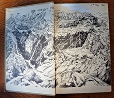 Nanda Devi E E Shipton 1939 Mountaineering Bip Pares drawings Hodder & Stoughton, usado comprar usado  Enviando para Brazil